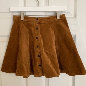 NWT Brandy Melville Button Skirt